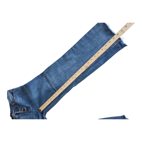 Kenneth Cole New York Straight Leg Blue Jeans 8 - Picture 5 of 7